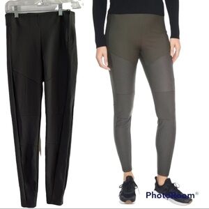 Athleta Madison Moto Tight Leggings Olive Size 2